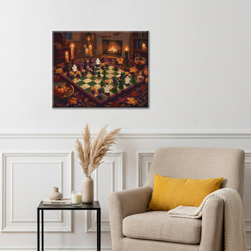 Candle Chess - Paint by Numbers