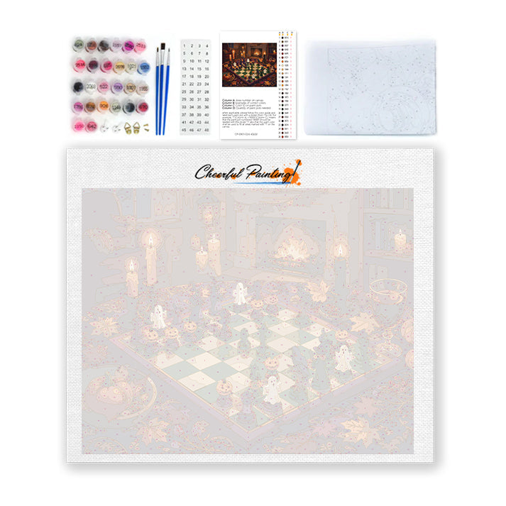 Candle Chess - Paint by Numbers