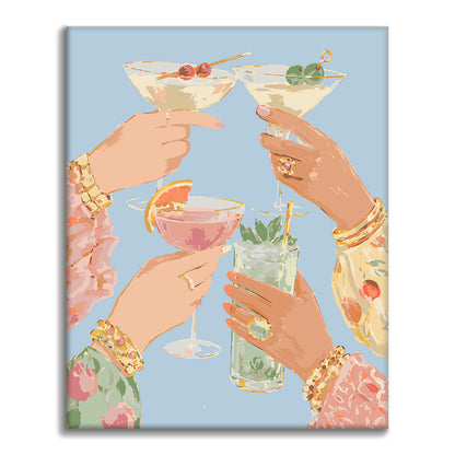 Cheers Together - Paint by Numbers