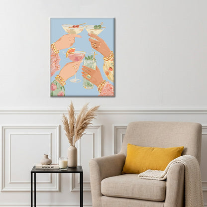 Cheers Together - Paint by Numbers