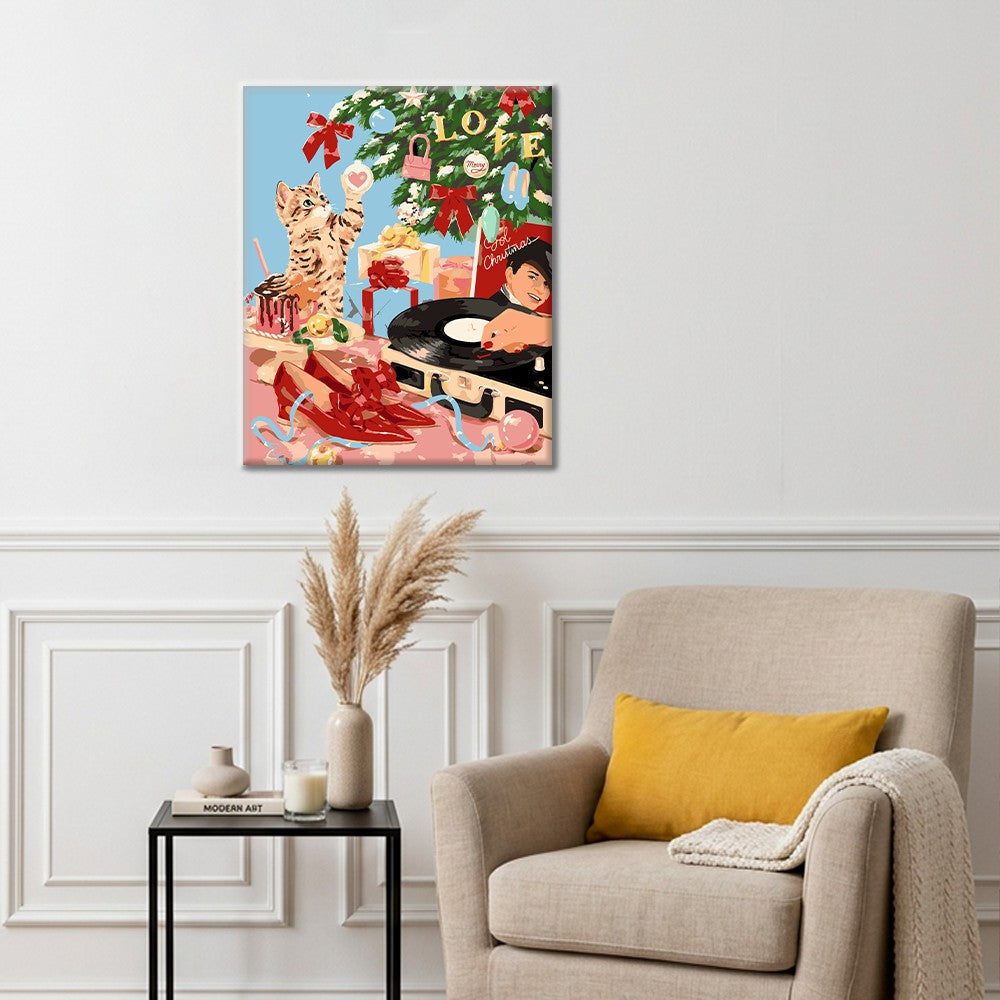 Christmas Glamour - Paint by Numbers