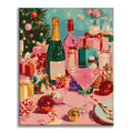 Christmas Toast & Cheers - Paint by Numbers