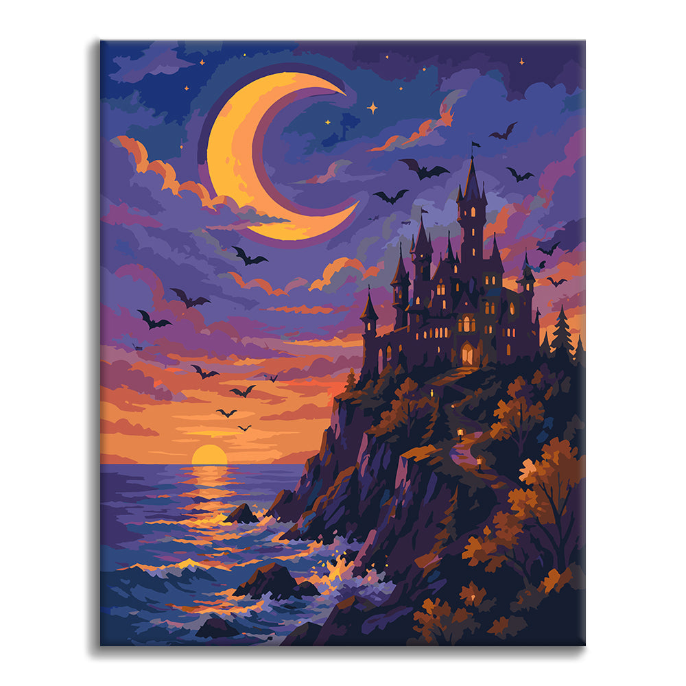 Cliff Castle - Paint by Numbers