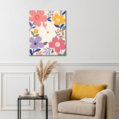 Colorful Bloom - Paint by Numbers