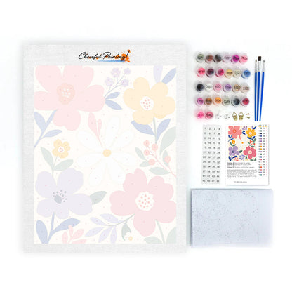 Colorful Bloom - Paint by Numbers