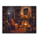 Cozy Halloween Reading Nook - Paint by Numbers