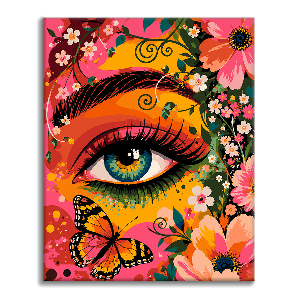 Eye of the Garden - Paint by Numbers