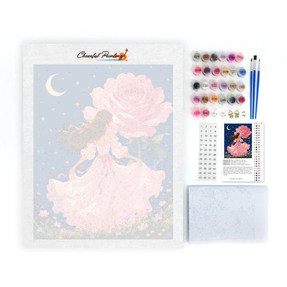 Fairy Rose Garden - Paint by Numbers
