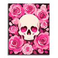 Floral Skull - Paint by Numbers