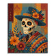 Floral Sugar Skull Feast - Paint by Numbers