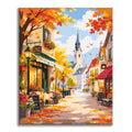 Floral Town - Paint by Numbers