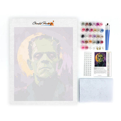 Frankenstein Castle - Paint by Numbers