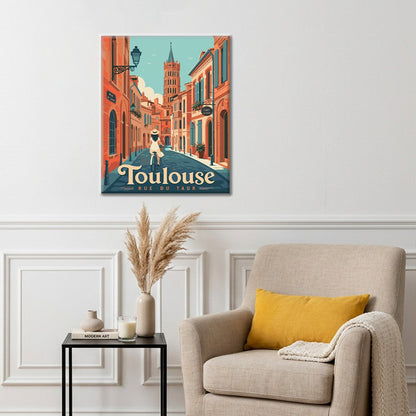 French Escape - Paint by Numbers