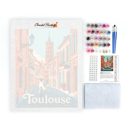 French Escape - Paint by Numbers