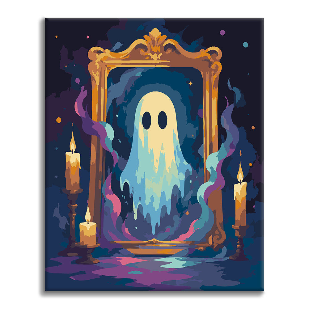 Ghost Frame - Paint by Numbers