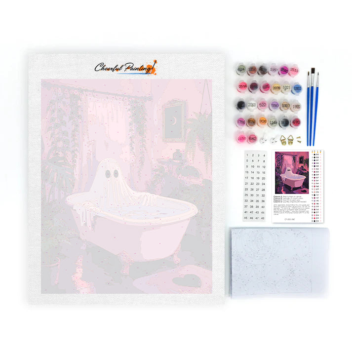 Ghostly Relaxation - Paint by Numbers