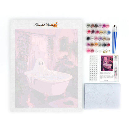 Ghostly Relaxation - Paint by Numbers