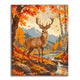 Golden Deer - Paint by Numbers
