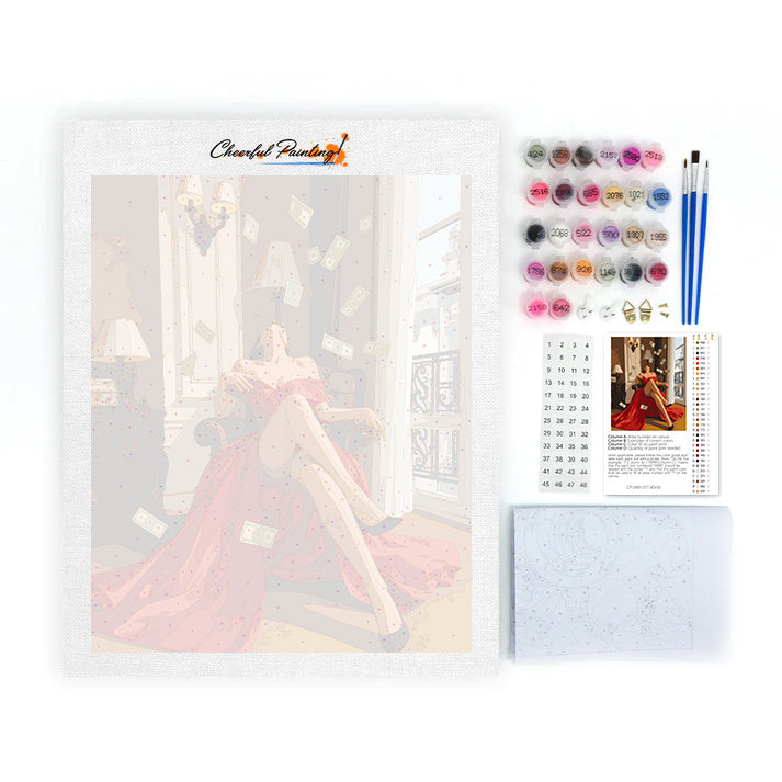 Million Dollar Mood - Paint by Numbers