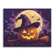 Moonlit Witch Village - Paint by Numbers
