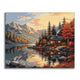 Mountain Retreat - Paint by Numbers