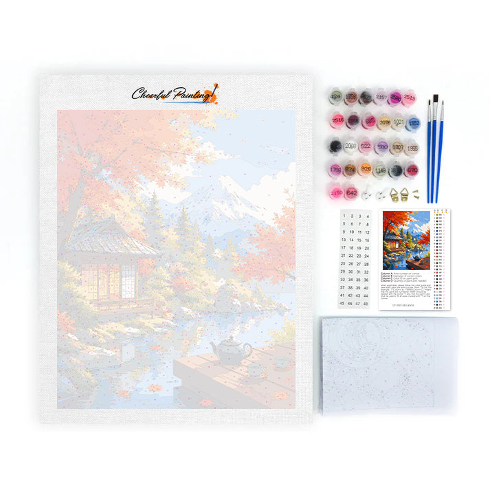 Mountain Tea - Paint by Numbers