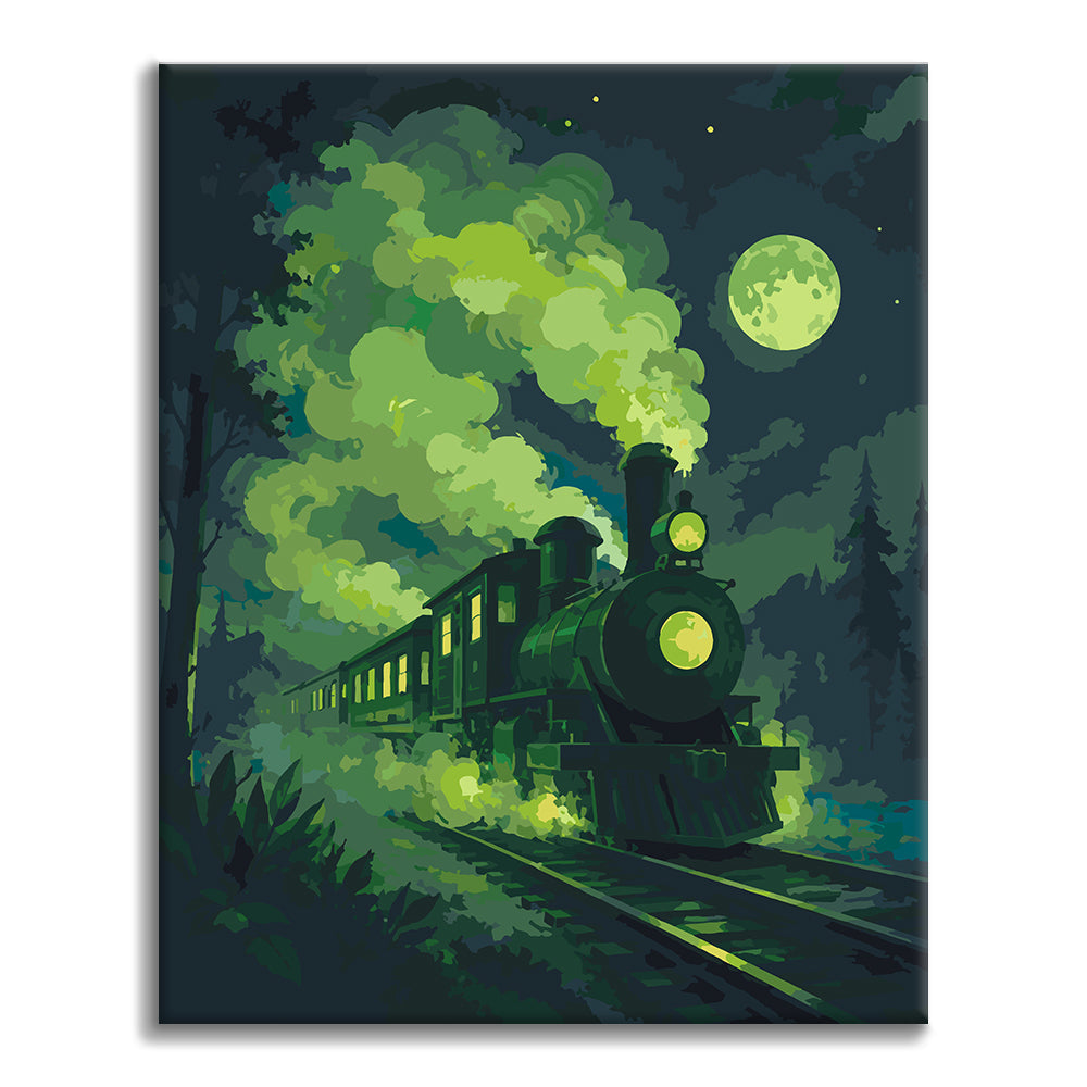 Mystic Train - Paint by Numbers