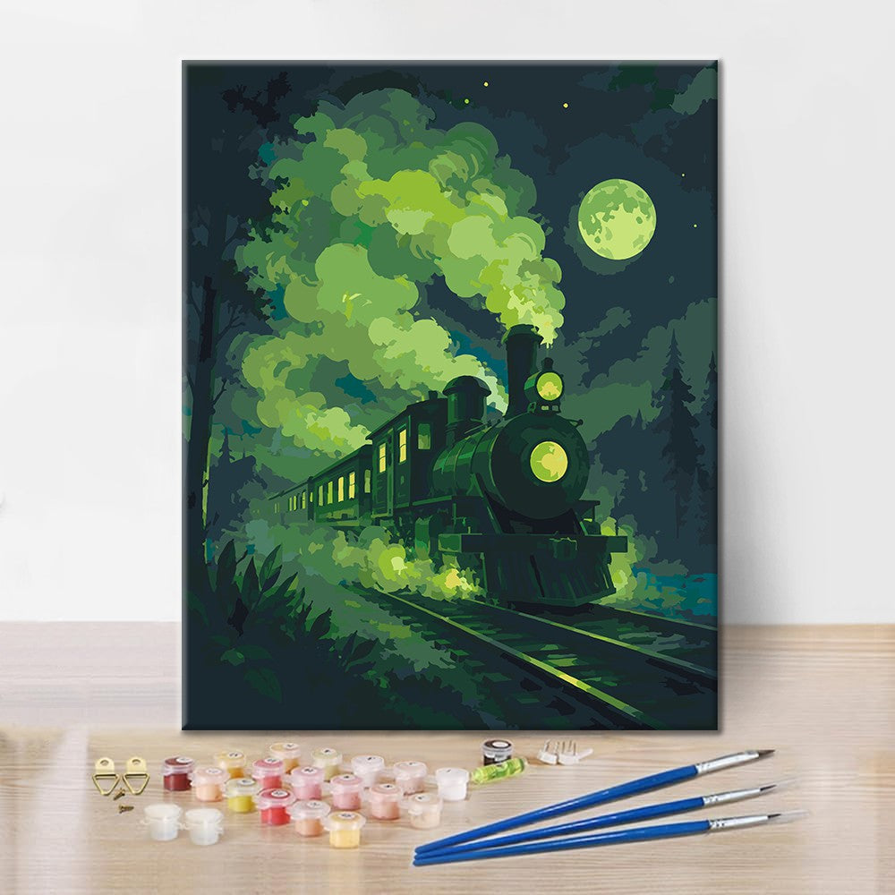 Mystic Train - Paint by Numbers