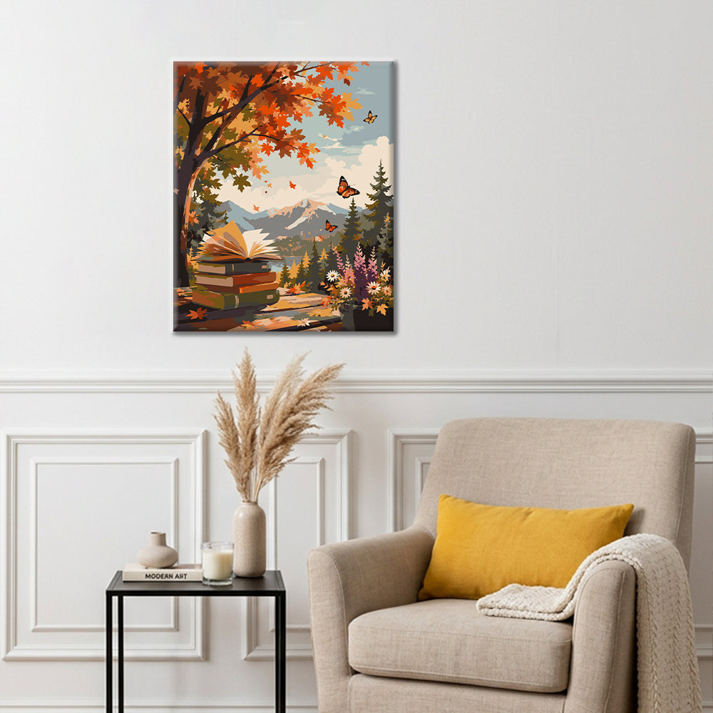 Storybook Tree - Paint by Numbers