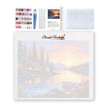 Sunny Reading - Paint by Numbers