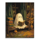 The Little Ghost Reader - Paint by Numbers