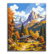 Valley Cabin - Paint by Numbers