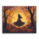 Witch Silhouette - Paint by Numbers