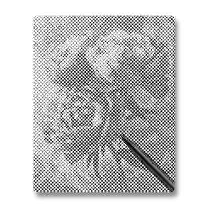Pink Peony - Dot Painting