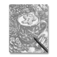 Gingerbread Man and Hot Tea - Dot Painting