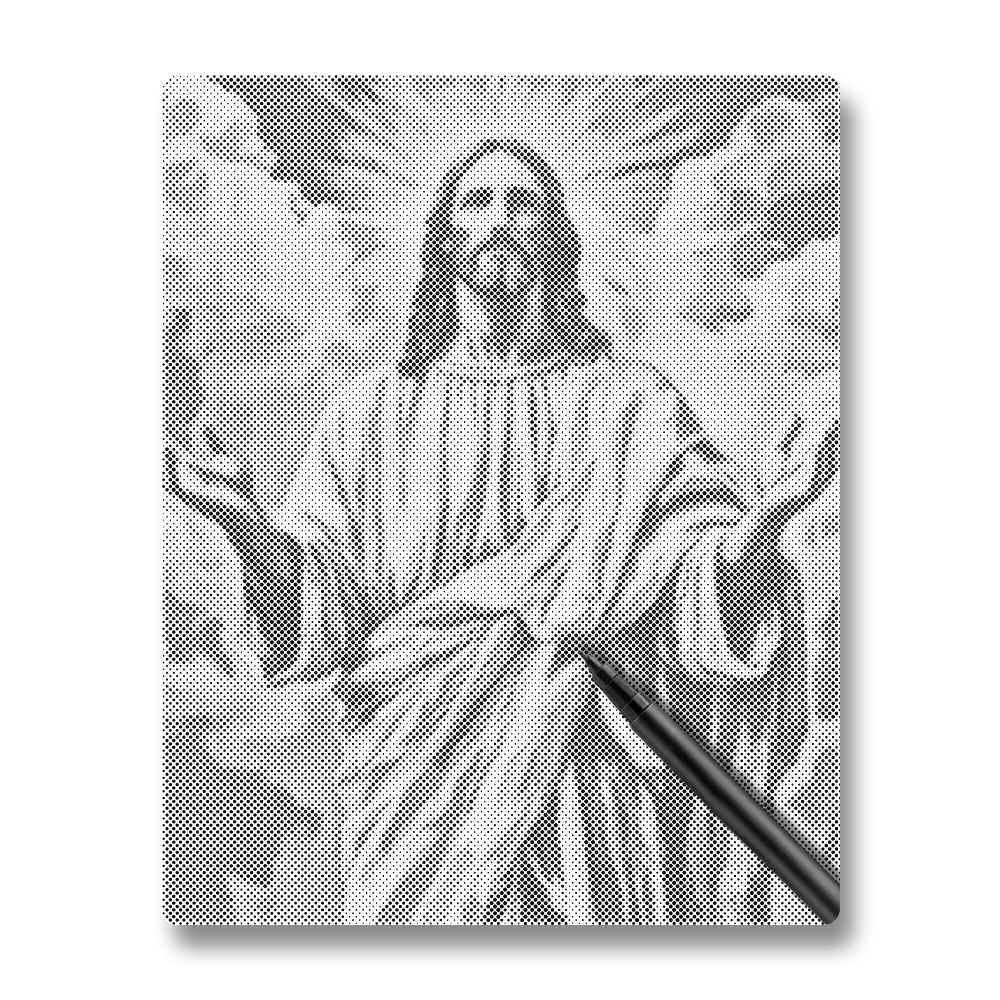 Divine Light - Dot Painting