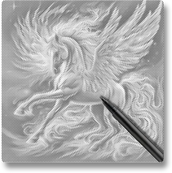 Pegasus With Glowing - Dot Painting