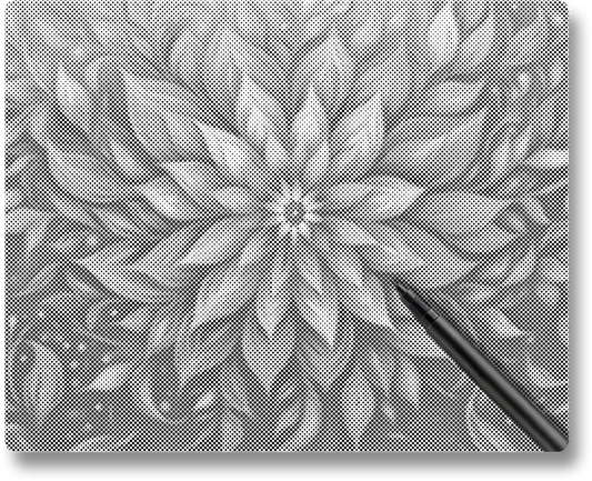 Mystic Bloom - Dot Painting