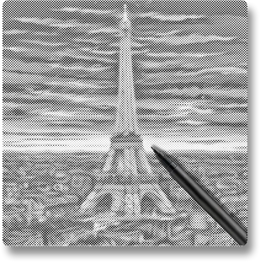 Eiffel Tow - Dot Painting