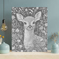 Innocent Fawn - Dot Painting