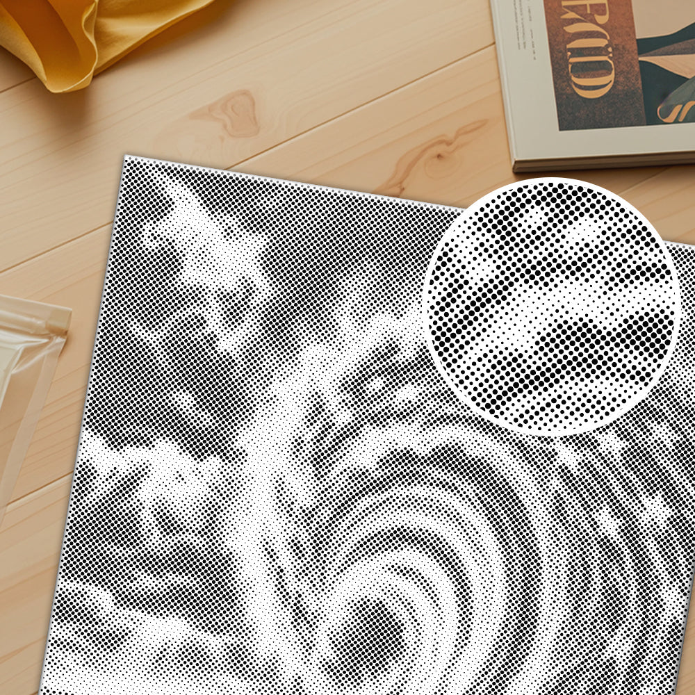 Ocean Wave Flag - Dot Painting