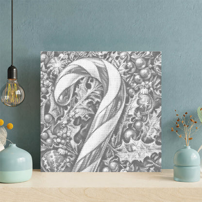 Vibrant Candy Cane - Dot Painting