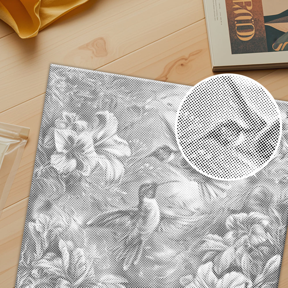 Hummingbird On Colorful Flowers - Dot Painting