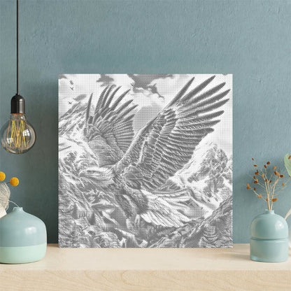Majestic Eagle - Dot Painting