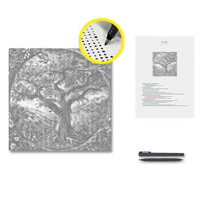 Mother Tree of Life - Dot Painting