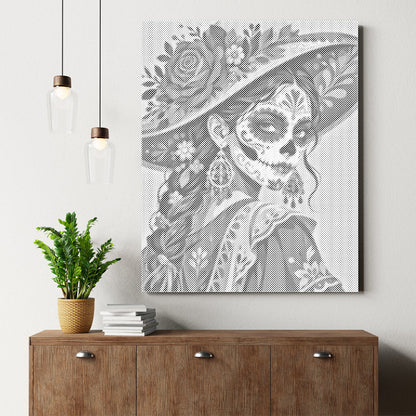 Eternal Catrina - Dot Painting