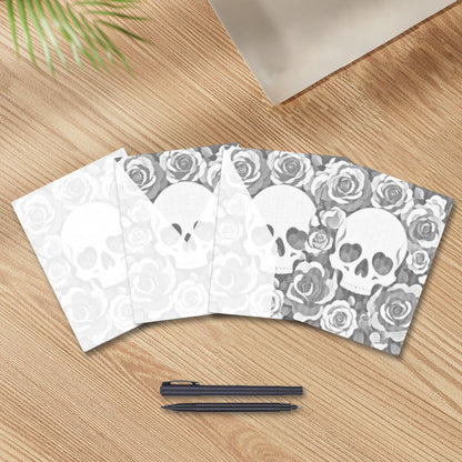 Floral Skull - Dot Painting