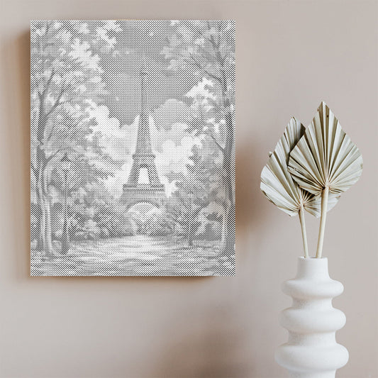 Paris Autumn - Dot Painting