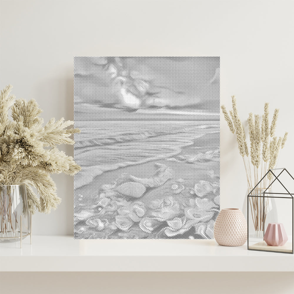 Romantic Beach - Dot Painting