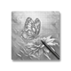 Vibrant Butterfly - Dot Painting